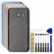 Back Door Battery Cover Housing  Camera Lens For Samsung Galaxy S7