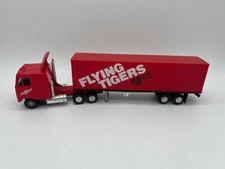 Mack Trucks Cruiseliner Flying Tigers Air Cargo Tractor Trailer Truck Diecast