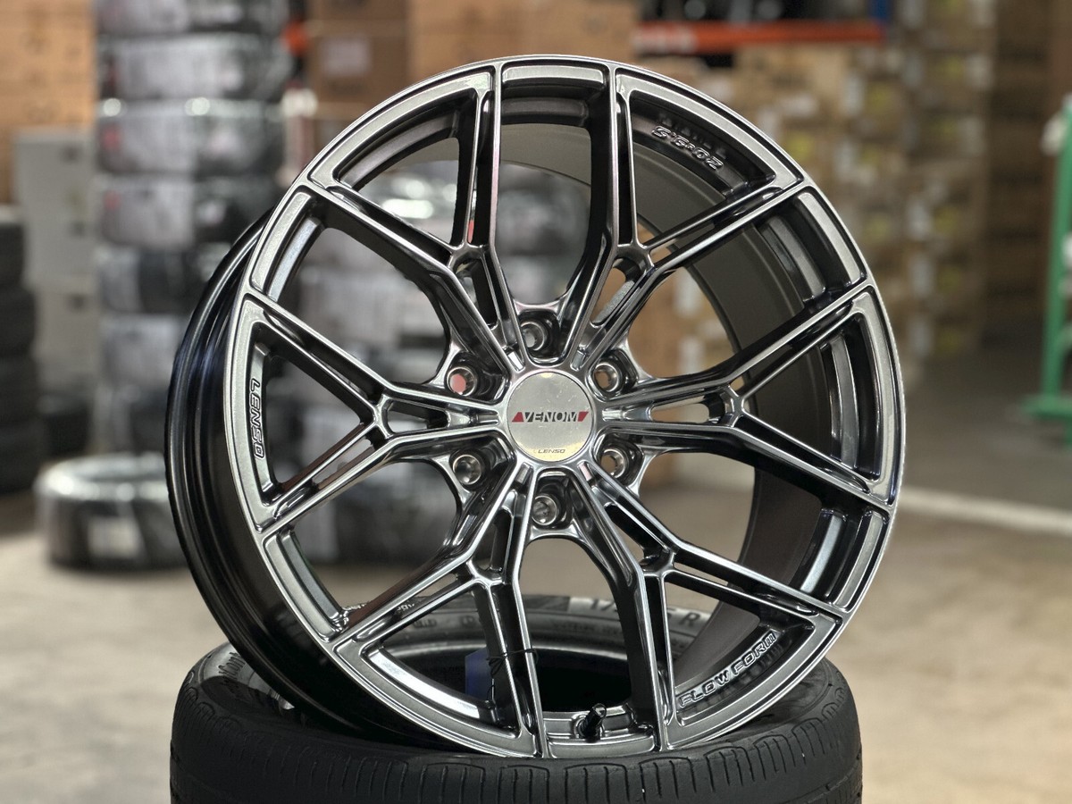 New 20x9.5 Lenso Venom VT5 GREY (4 wheel) 6x139.7 fit Tacoma FJ