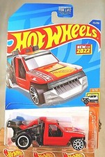 2022 Hot Wheels #115 HW Hot Trucks 8/10 LOLUX Red w/Black 5 Sp -White 10 Spokes