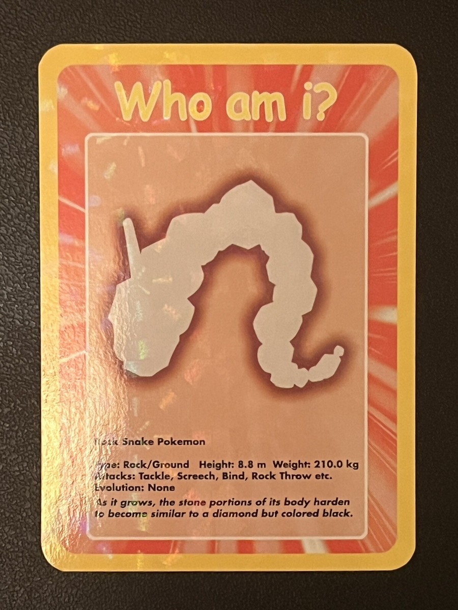 希少 2004 Funskool カモネギ Who Am I? ホロ 2004 Pokemon Funskool Who am I? Foil Onix #095 Holo Variant | eBay