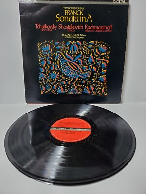 Franck Sonata in A LP / Record Violin & Piano Vinyl LP PAD 178 Levinson Bass