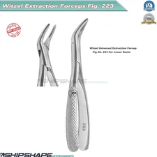 Lower Molars Tooth Extraction Forceps Witzel #223 Dental Surgical Instruments CE