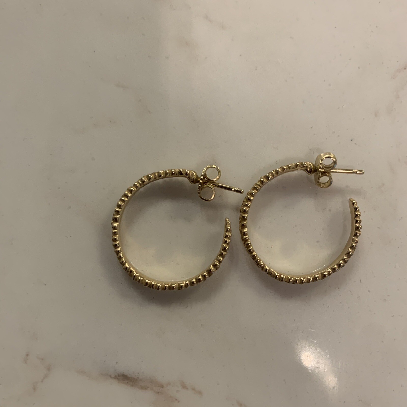 James Avery 14k Gold Margarita Hoop EarringsRETIRING Gem