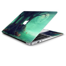 Skin Wrap for Macbook Air 11 inch Halloween Tree Moon