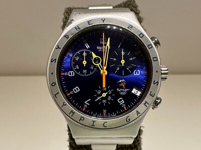 VINTAGE MEN'S OLYMPIC GAMES SYDNEY 2000 CHRONOGRAPH QUARTZ WATCH
