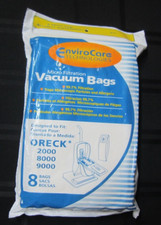 Enviro Care Allergy Micro Filtration Vacuum Bags for Oreck 8 Bags 813