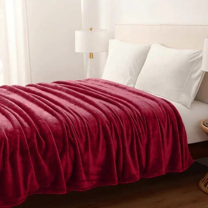 Berkshire Life EcoSoft Twin Blanket in Red