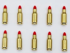 22 TCM Brass Snap Caps Training Rounds - Set of 10