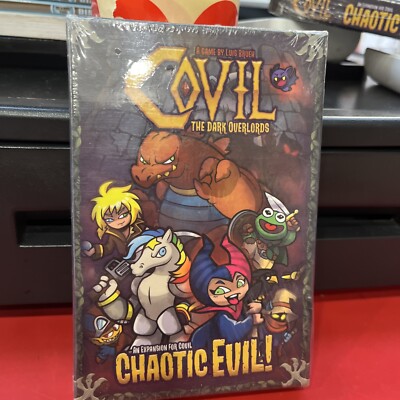 Chaotic Evil! Erweiterung für Covil: The Dark Overlords Brettspiel - Neu, Sealed