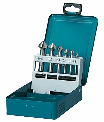 Set 6 Punte Trapano HSS Titanio - Foratura Rapida Legno Metallo PVC