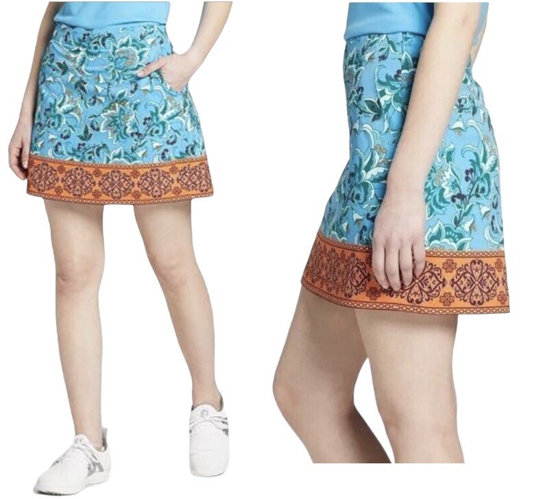 Lady Hagen Women's Sz 12 Golf Tennis Skort Scarf New