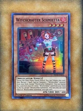 Yugioh Witchcrafter Schmietta INCH-EN016 Super Rare 1st Ed NM