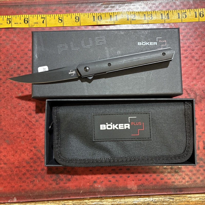 Böker Plus Kwaiken Air All Black G10 Pocket Knife