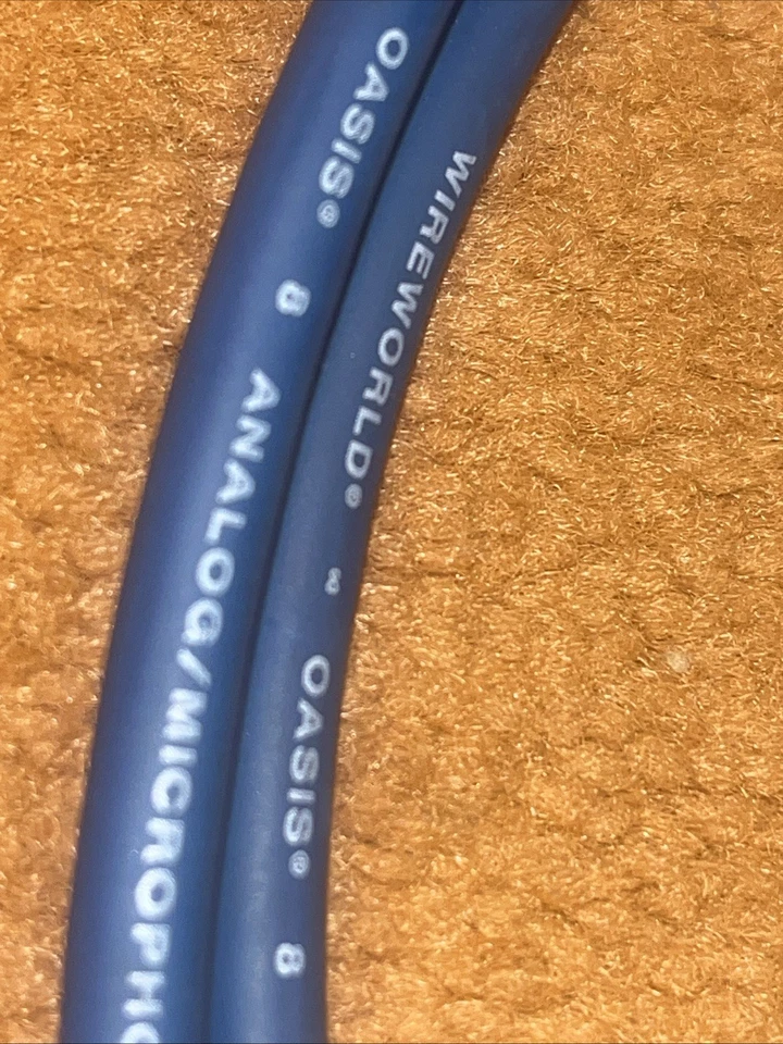 Par de CABLES DE INTERCONEXIÓN Wireworld Oasis 8 XLR Equilibrado 0,5 m Foto 2 de 2