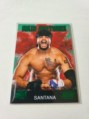 Santana 2021 Upper Deck Main Features Green Parallel Numbered 47/199 #MF-6