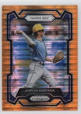 2024 Panini Prizm Orange Pulsar Prizm 157/399 Adrian Santana #271 1cx3