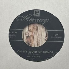 The Platters - One In A Million / On My Word Of Honor 7" Record 1956 Mercury Doo