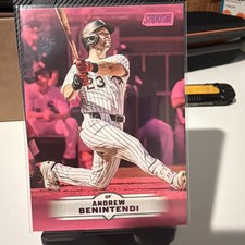 2025 Topps Stadium Club - Andrew Benintendi #43 Red Foil
