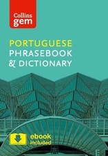 Collins Portuguese Phrasebook and Dictionary Gem Edition: Essential phrases and