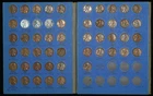 1941-1958 WHEAT LINCOLN PENNY CENT SET w/WHITMAN FOLDER