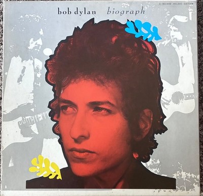 Bob Dylan 1985 Biograph Box Set 5 Vinyl LP Albums with Companion Book