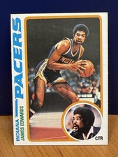 1978-79 Topps basketball James Edwards Rookie card #27 Mint. rookie card picture