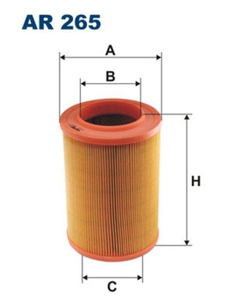 Luftfilter Filtron AR 265 Filtereinsatz FüR VW 7DB Transporter 70J 70C 70K 7DK-image