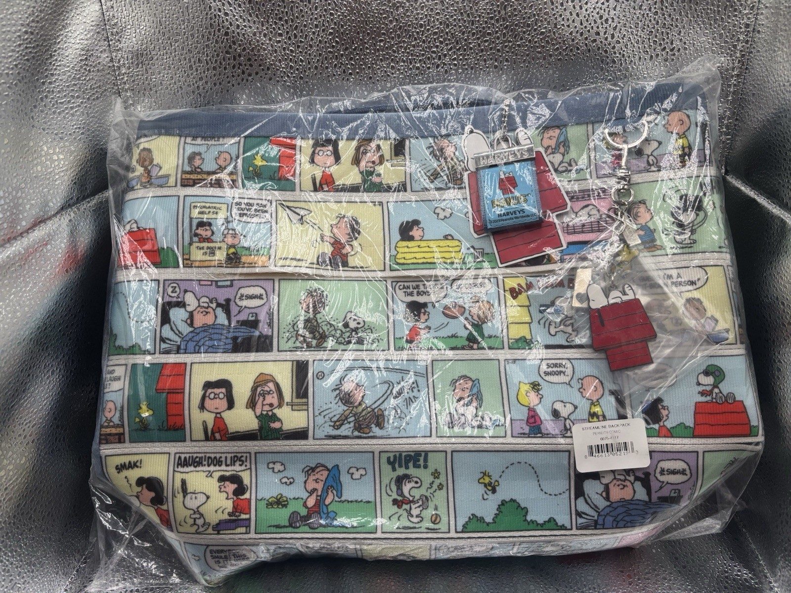 Harveys Peanuts Comic Medium Streamline Backpack -New Seller, FREE SHIPPING!