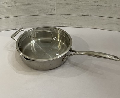 Zwilling J.A. Henckels Halogen 18/10 Stainless Steel Frying Pan + Lid 4 Qt 4 L