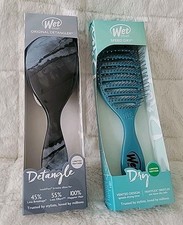 Two Set Wet Brush Original Detangler Speed Dry Limited Edition Hairbrush