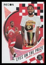 2020-21 Panini Recon Eyes on the Prize #2 Kawhi Leonard Toronto Raptors