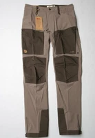 FjallRaven Keb Agile Trousers (32) Suede Brown / Dark Olive 86411