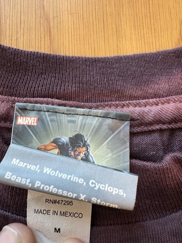 VTG Ultimate X-Men Wolverine Graphic T-Shirt Youth Size M - 2002 NWT - Picture 7 of 9