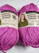 Loops & Threads Charisma Yarn-Fuchsia-Lot  of...