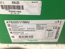 NEW ATS22C11S6U Schneider Control Power Soft Start 208-600V AC110vcntrl 110amp