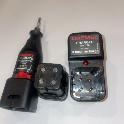 Dremel 750 4.8V Mini Mite Cordless Rotary Tool, Selling Parts Or Repair, READ