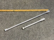 Vintage Indestro Super 3/8” Dr 6” No. 2733 And 2735 12” Extensions USA 