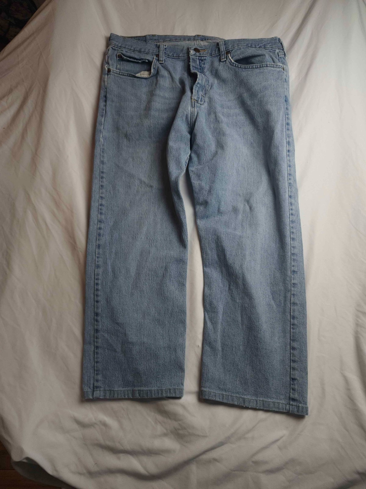 Wrangler Jeans Mens 36X29 Blue Medium Wash Denim Five Star Premium Flex 96FXWSL