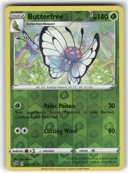 Butterfree 003/192 Reverse Holo Rebel Clash