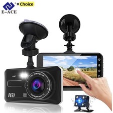 HD 1080P Dash Cam, 4 IPS Screen, Night Vision, G-Sensor, 170  Wide Angle