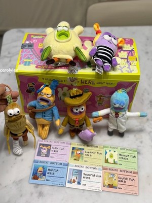 Bikini Bottom Buddies Series 2 Blind Box Plush Keychain Toy Gift