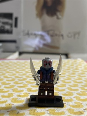 DRAX THE DESTROYER LEGO MINIFIG marvel mcu guardians of the galaxy bautista