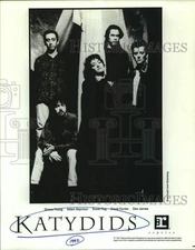 1991 Press Photo Shane Young, Adam Seymour and Susie Hug of Katydids.