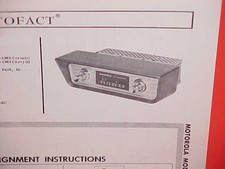 1961 1962 1963 Chevrolet Corvair Monza Spyder Chevy Ii Nova Radio Service Manual