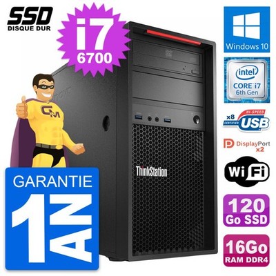 PC Tour Lenovo ThinkStation P320 Core I7-6700 RAM 16GB SSD 120GB Windows 10 Wifi