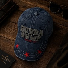 Retro Denim Dad Hat Embroidered Star Baseball Cap for Men Women A1
