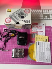 Nikon Coolpix 7600 7.1MP Compact Digital Camera Black With Box