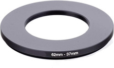 For Rise 62Mm-37Mm 62-37Mm 62 to 37 Step down Filter Ring Adapter Excellent