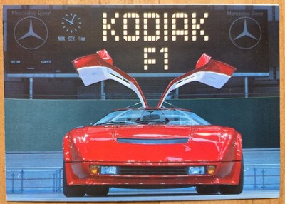 KODIAK F1 - 1984 - Prospekt Brochure - 2 Seiten